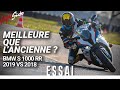 Essai  bmw s 1000 rr 2019 vs 2018