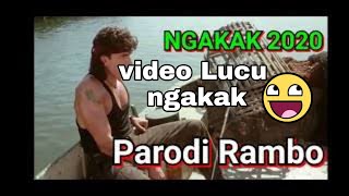 Video Lucu ngakak /parodi film rambo. ngakak edan coy