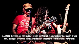 ALEJANDRO NECOCHEA and BRYN BENNETT of BANG CAMARO Talk Upcoming Album “Bang Camaro III” and More