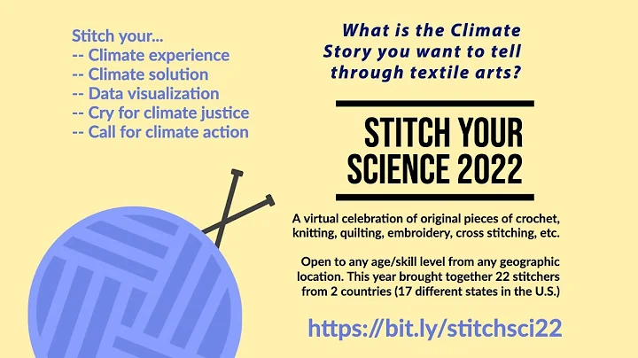 Stitch Your Science 2022 - Live Session