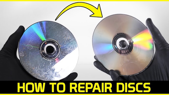 Resurfacing a DVD using car scratch remover! 