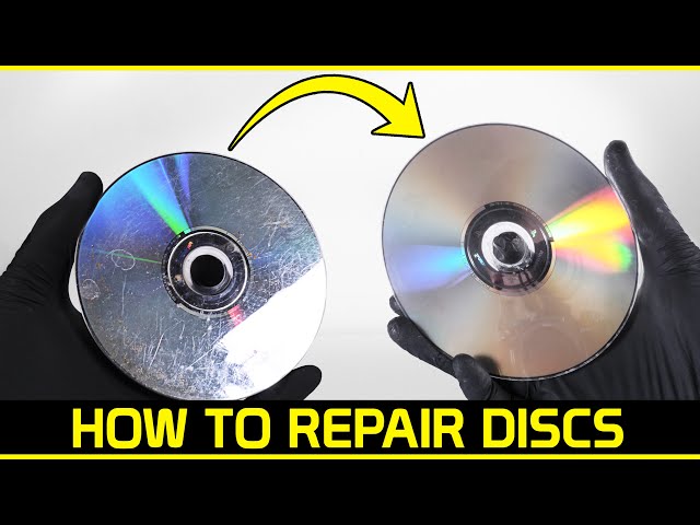 5 Ways to Fix Scratched CD's & DVD's