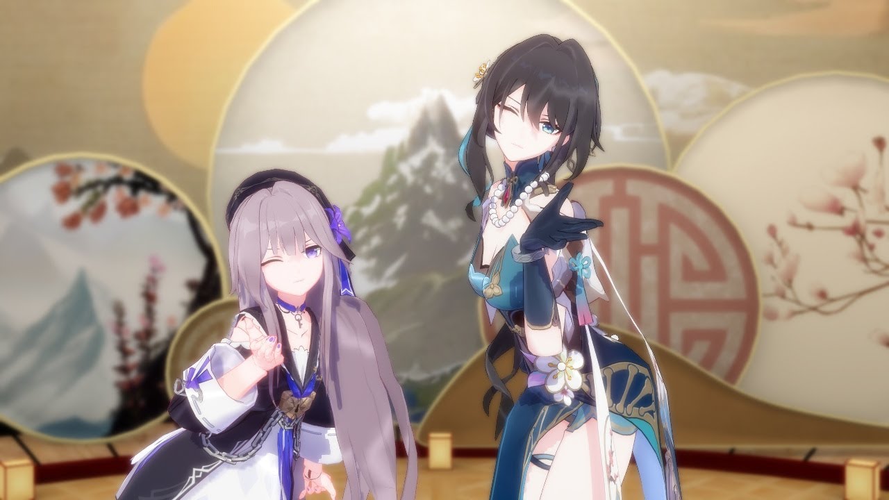 【MMD Honkai: Star Rail】Herta x Ruan Mei【愛包ダンスホール】