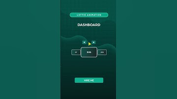 Lottie Animation - Dashboard  #lottie #lottieanimation