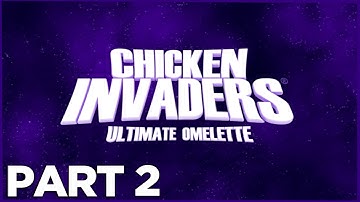 CHICKEN INVADERS 4 ULTIMATE OMELETTE Walkthrough gameplay Level 2 Two Forks are Better than One
