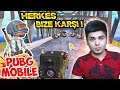 HERKES BİZE KARŞI #3!! 40 KİLL EFSANE MÜCADELE!! - PUBG Mobile