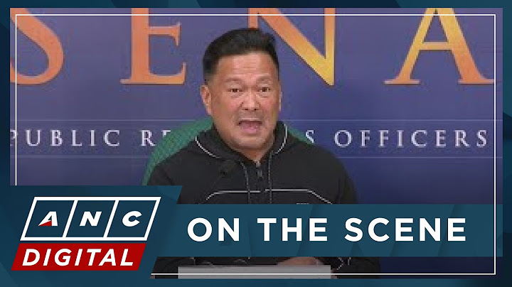 Ejercito: Senate duty-bound to convene as court even if I'm against impeachment | ANC