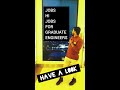JOBS HI JOBS PART 4 #ENGINEERS #GRADUATES #FRESHERS #LATESTJOBS2021 #NAUKARI #CIVIL #MECH #CS #IT