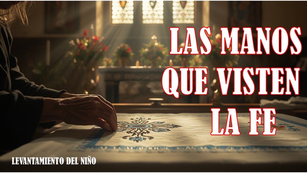 Manos de Abuela Hilos de Fe | Levantamiento del Niño Dios Tradición y Bendición |