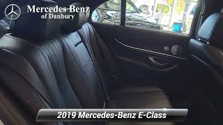 Certified 2019 Mercedes-Benz E-Class E 300, Danbury, CT U13116P