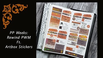 Print Pression Weeks: Rewind PWM feat: Artbox Stickers/Tiffsplanit