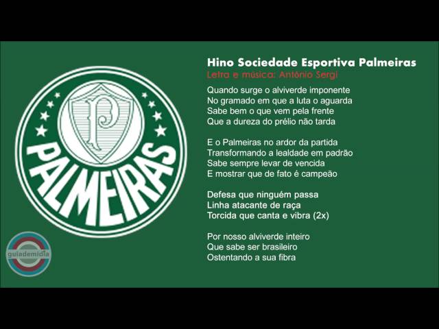 Hino do Palmeiras - Palmeiras 