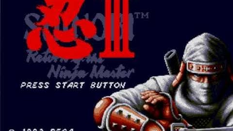 Shinobi 3: Return of the Ninja Master - Intro