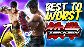Ranking Every Tekken Main Series Games From WORST to BEST!
