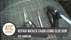 How To Fix And Care Wicker Furniture Youtube