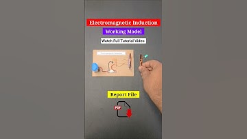 Electromagnetic Induction Working Model | Physics Project Working Model Class 12 #scienceproject