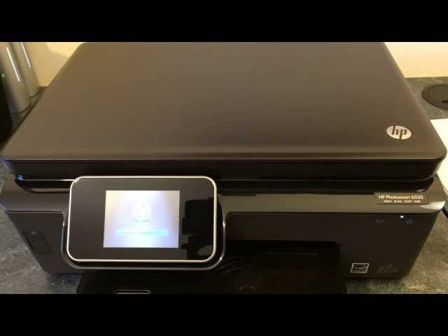 Ælte harmonisk Forbrydelse HP Photosmart 6520 Printer - Unboxing & setup - YouTube