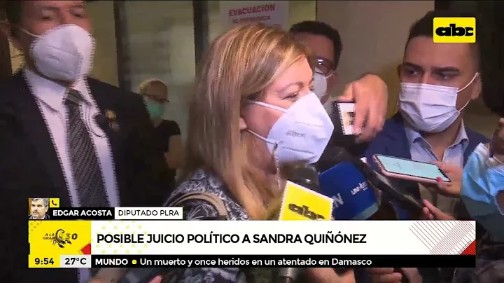 Inminente juicio poltico a Sandra Quinez