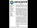 “Lahore Bar’s Powerful Strike for Unity!”#2025