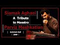 اجرای سیامک آقایی در مراسم یادمان استاد پرویز مشکاتیان      