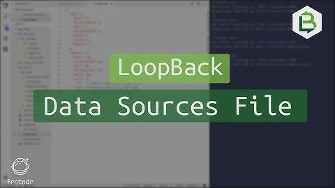 LoopBack.io Persist Data to File JSON