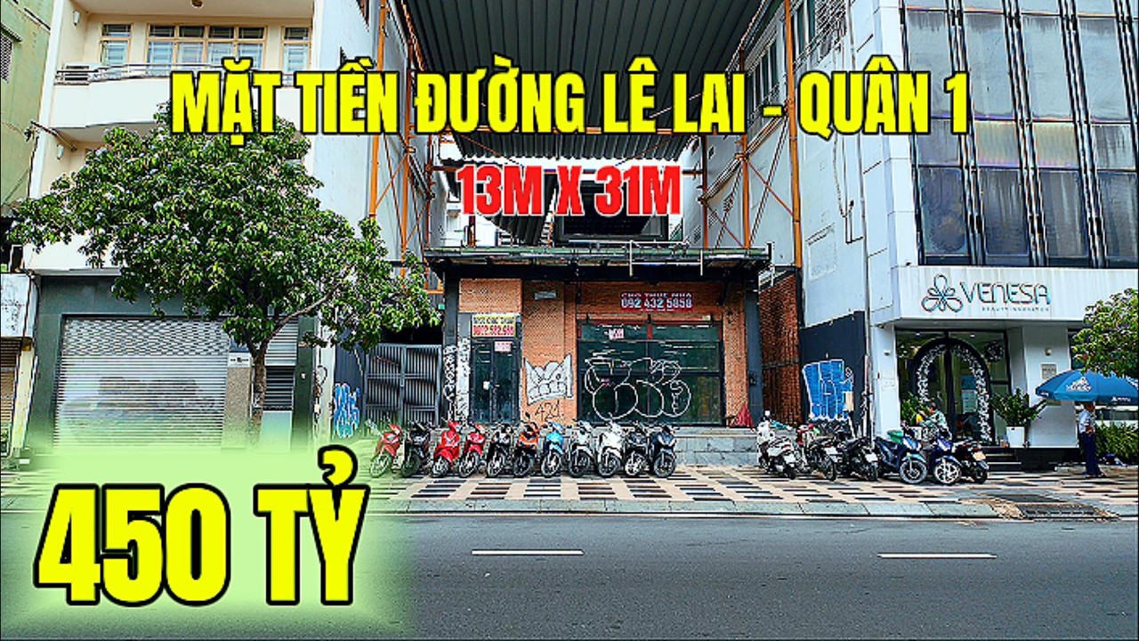 BÁN LÔ ĐẤT MẶT TIỀN 138 LÊ LAI, BẾN THÀNH, QUẬN 1 - NGAY CÔNG VIÊN 23/9 CHỢ BẾN THÀNH
