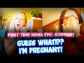 Epic First Time Nona Reaction! Guess What? I'm Pregnant Surprise Compilation!