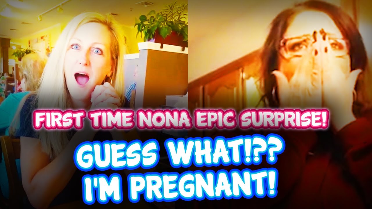 Потрясающая реакция Ноны на первый раз! Угадайте, что? Подборка сюрпризов «Я беременна»!