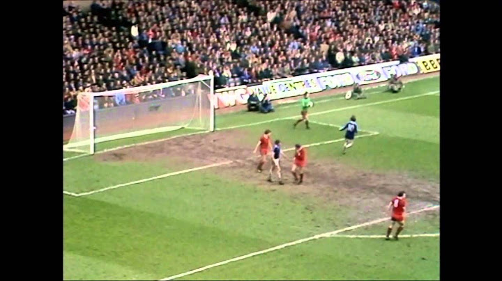 Everton 2 Liverpool 2 - 23 April 1977 - FA Cup Semi-Final