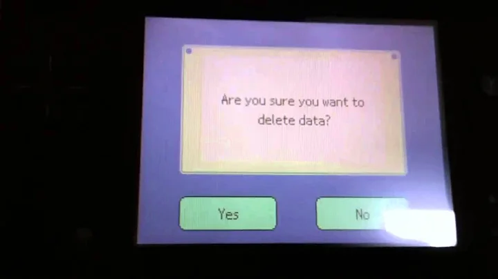 How To Reset Data On Nintendogs