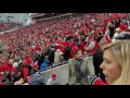 Ohio State football Ohio Stadium sings Sweet Caroline after Defeating Michigan in Shoe 2016