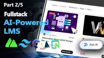 Build An AI-Powered LMS App Part-#2 : Nuxt4, Vue, Clerk, LangChain, LangGraph, RAG, Tailwind, Prisma