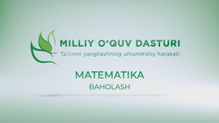 Matematika | Baholash
