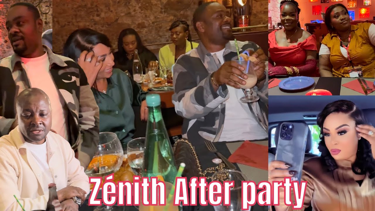 WOW REGARDER MIKE KALAMBAY APRES ZÉNITH AU RESTAURANT AVEC SA ❤️ et LA FAMILLE 