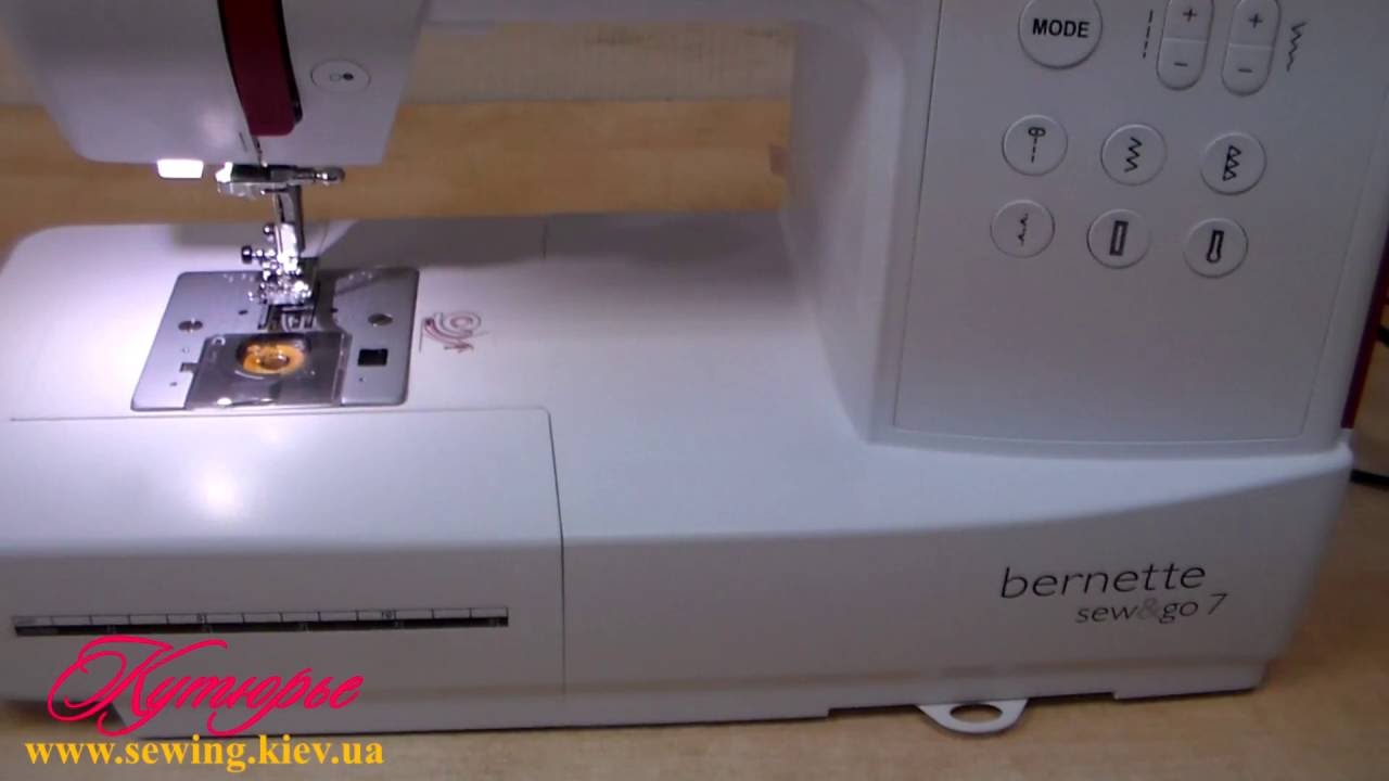 BERNINA Sew&Go 7 огляд швейної машинки Кутюр’є sewing