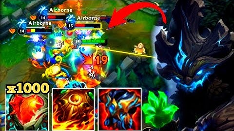 MAOKAI WILD RIFT TOP | HEARTSTEEL x SUNFIRE BROKEN ITEM | BUILD AND RUNES 