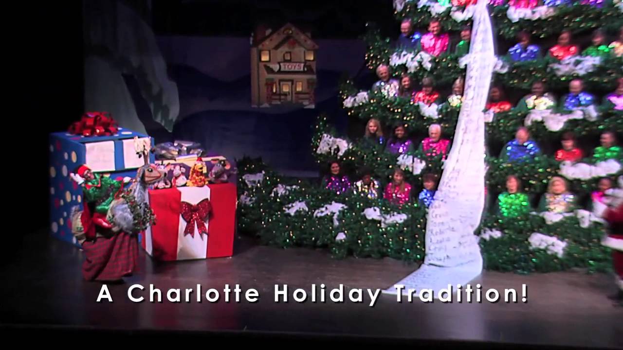 Singing Christmas Tree Charlotte 2021