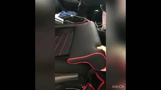 Shopee Car Seat Leather Leg Extension Support Installation. Product Review & sharing experience. screenshot 4