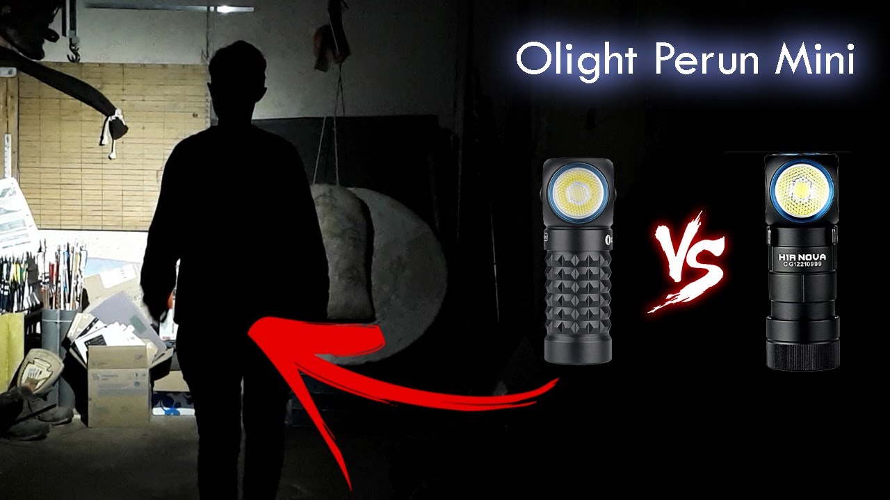 J'ai testé la lampe frontale Olight Perun 2 mini ! 