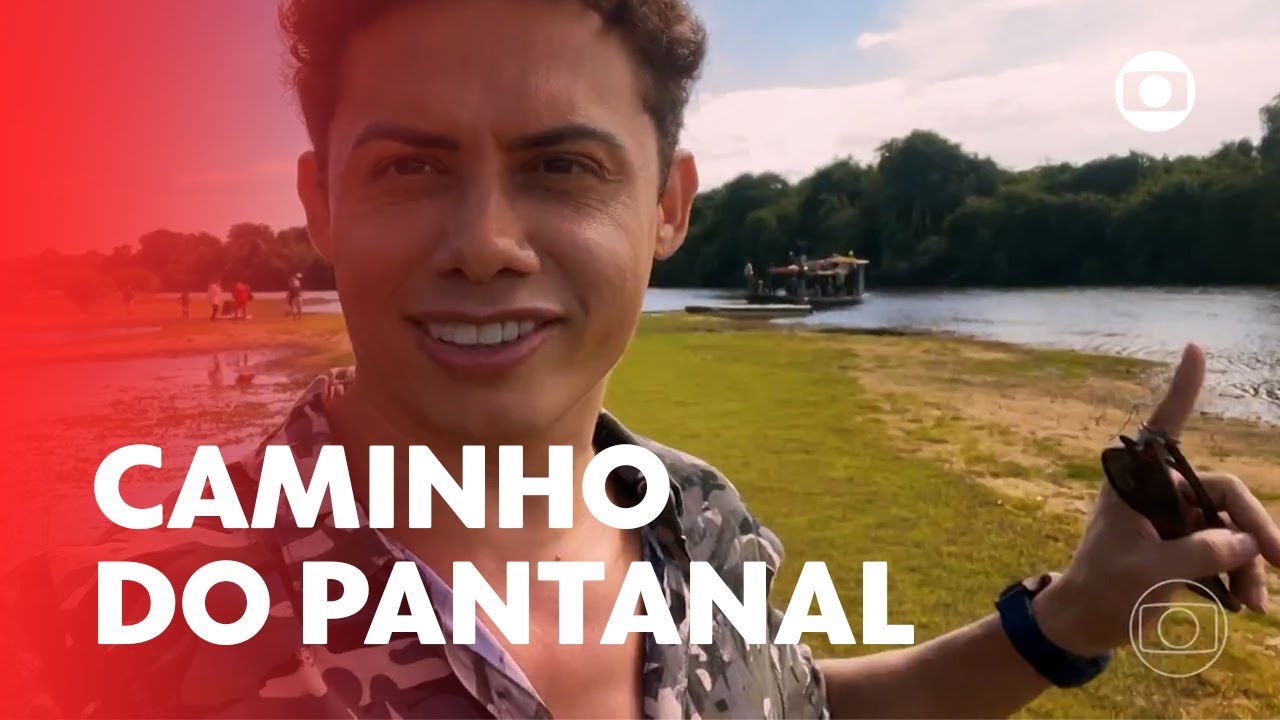 Silvero Pereira mostra bastidores do caminho para chegar ao Pantanal | Altas Horas | TV Globo