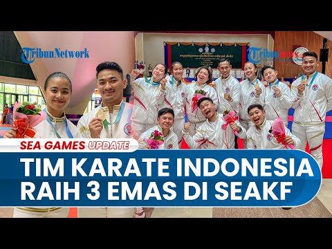 Timnas Karate Indonesia Raih 3 Medali Emas di Kejuaraan Karate Asia Tenggara, PB FORKI: Kami Bangga!