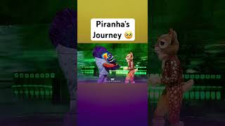 Who remembers Piranha?! 🐠 #themaskedsinger #music #shorts
