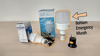 REVIEW EMERGENCY LAMP PHILIPS LED BULB 7W | Lampu Cas Ledbulb Pertama dari Philips. 