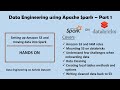 Data Engineering - Setting up AWS S3 and Getting Data into Spark - Part 1