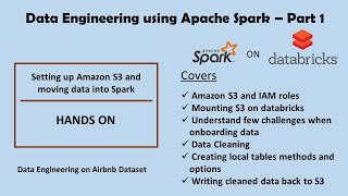 Data Engineering - Setting up AWS S3 and Getting Data into Spark - Part 1