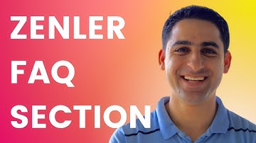 Zenler FAQ section, how to add and customize FAQ section in a New Zenler website (step by step)