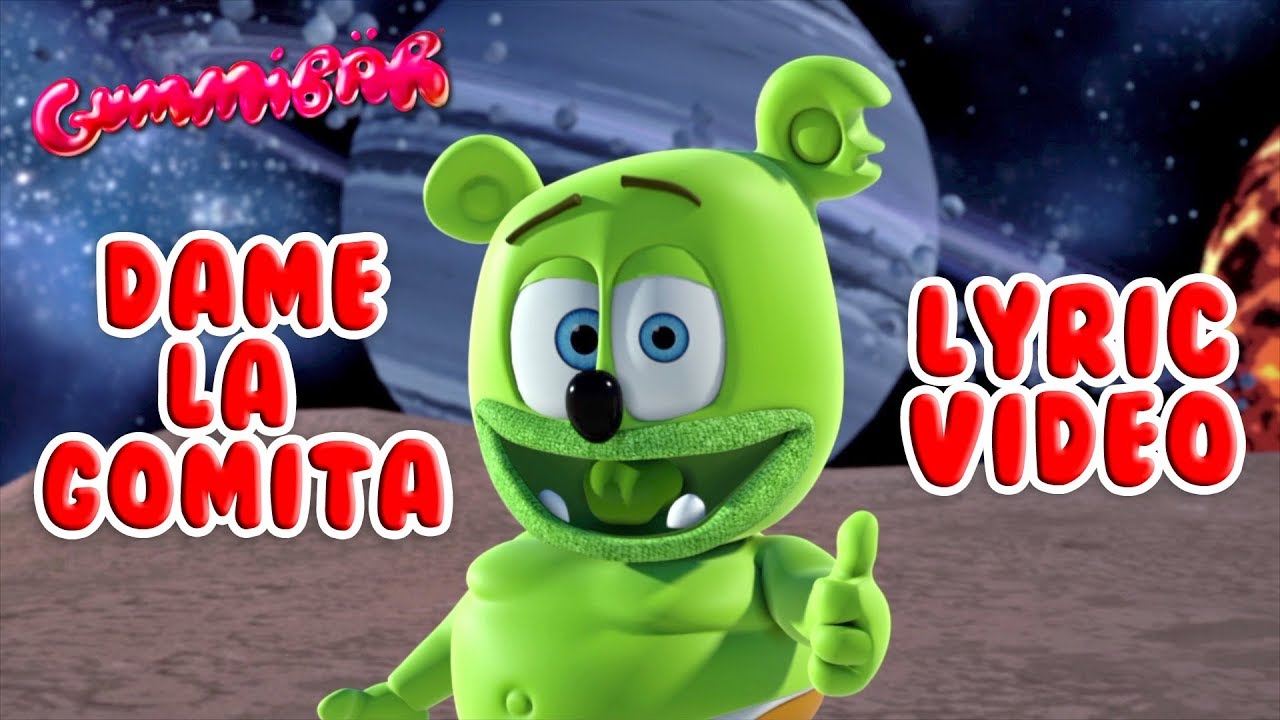 DAME LA GOMITA LYRIC VIDEO Gummy Bear Song ALIEN DANCE CHALLENGE - Gummibär