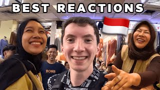 BEST Reactions When I Speak Indonesian  Mega Compilation 2023