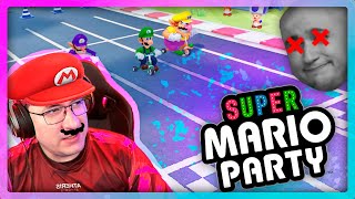 El rey del minijuego es humillado por un narizón prominente | Mario Party #1