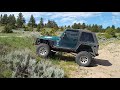 Tdi swap diesel tj jeep wrangler drives itself